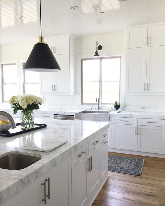 Marble Kitchen by Becki Owens