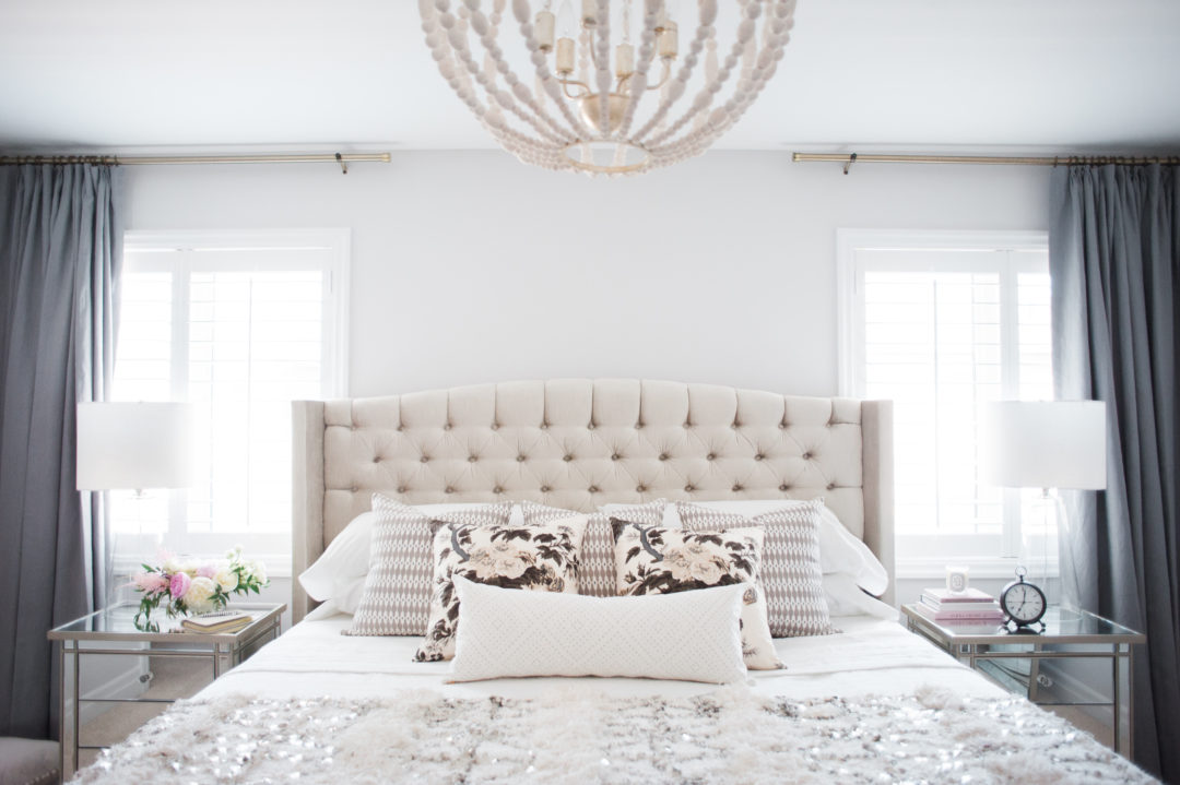 Bedroom designed by Jacquelyn Clark