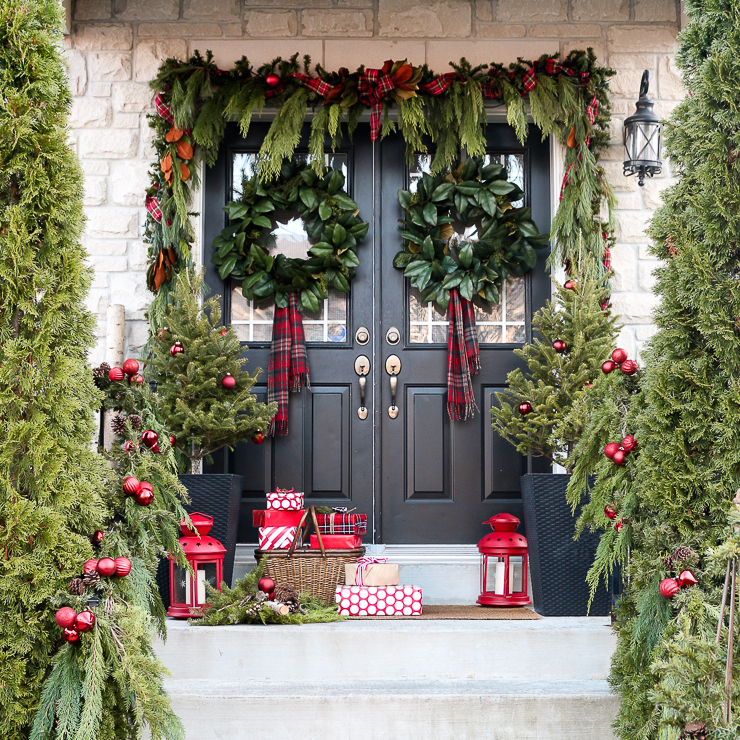 Lovely Christmas Porch