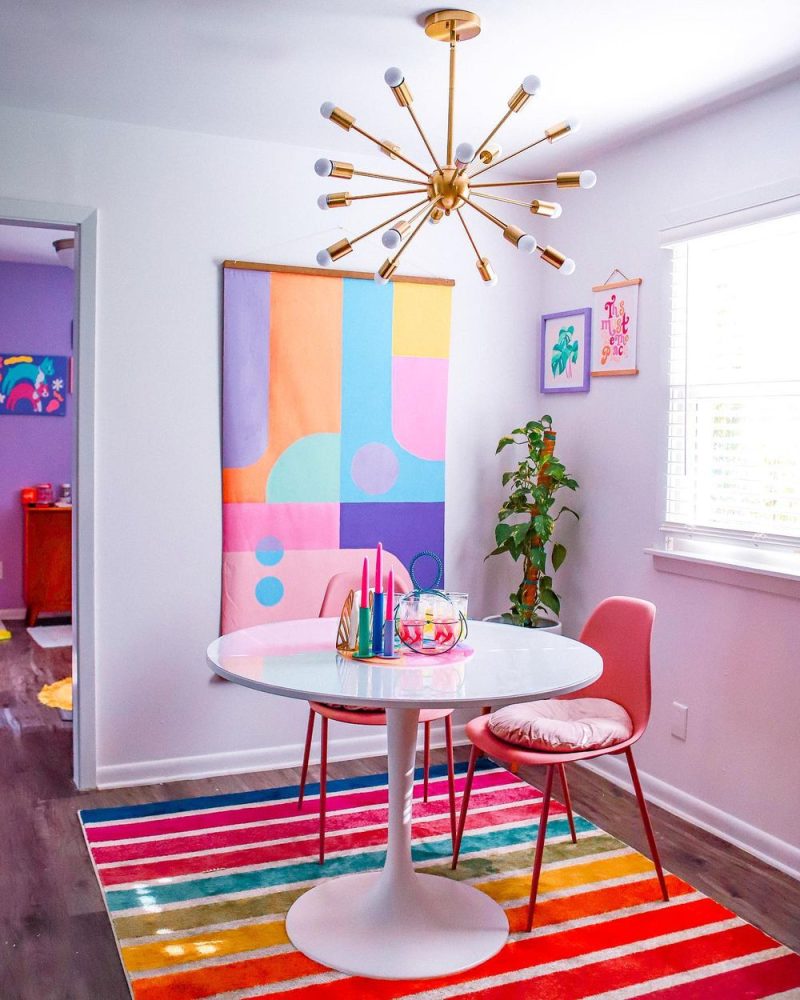 5 Colorful Dining Room Decor Ideas