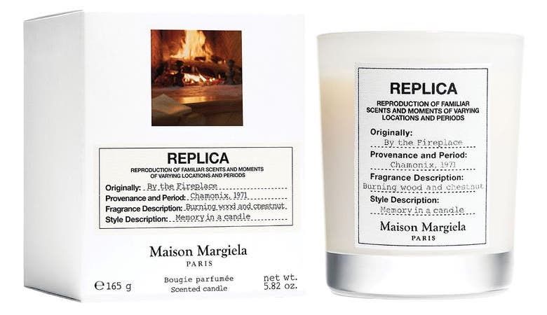 Fireplace Scented Candle