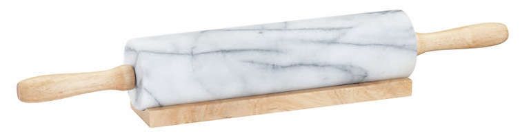 French Kitchen Marble Rolling Pin with Stand