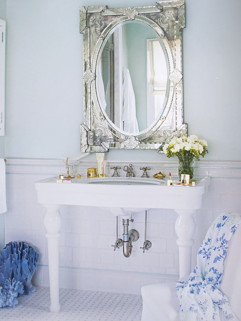 Venetian Mirror Bathroom