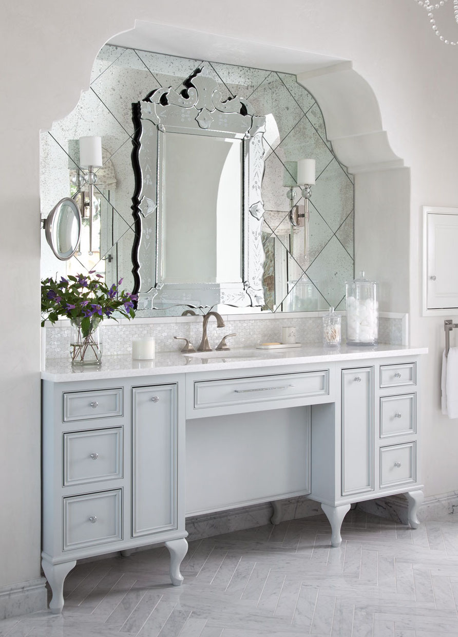 Venetian Mirror via Heather Scott Design