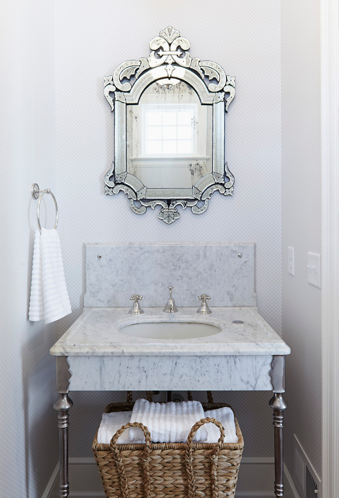 Venetian Mirror via Hendel Homes