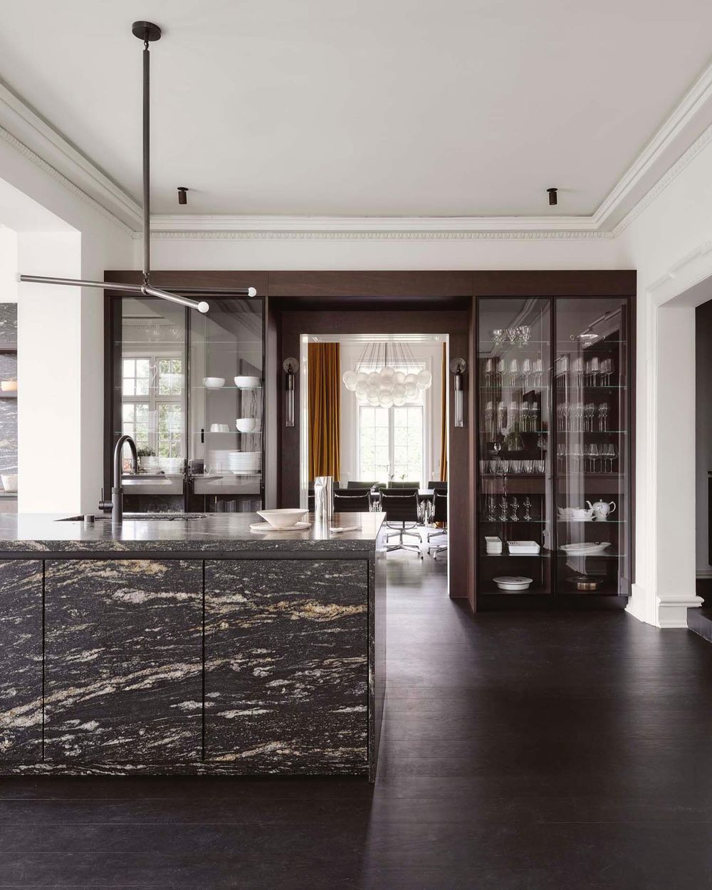 Black marble kitchen island ideas rum_id