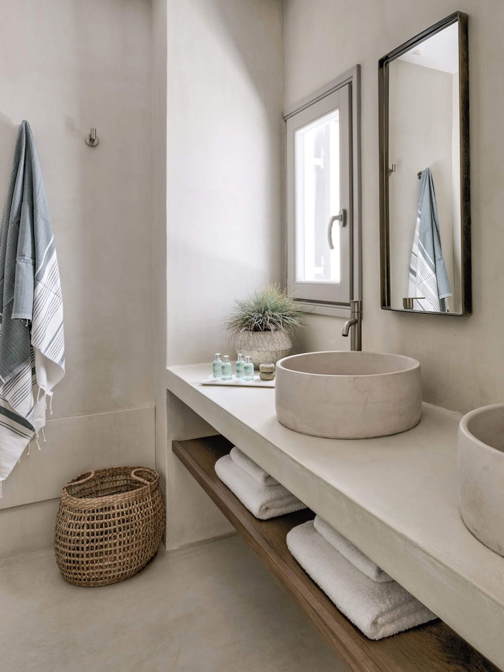 Concrete Bathroom Vanity countertop vessel sink ideas estliving