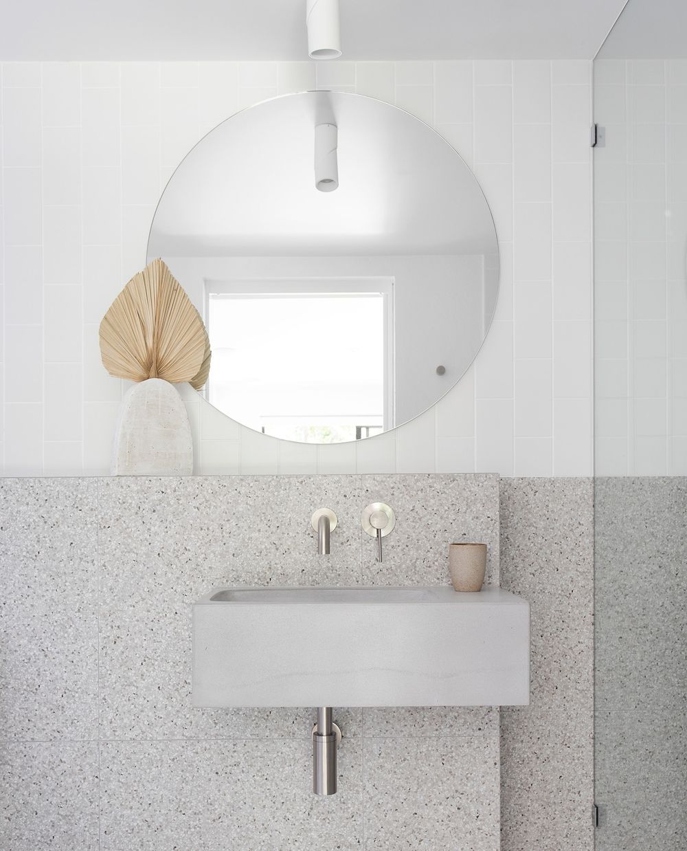 small floating Concrete Bathroom Vanity ideas concretenation