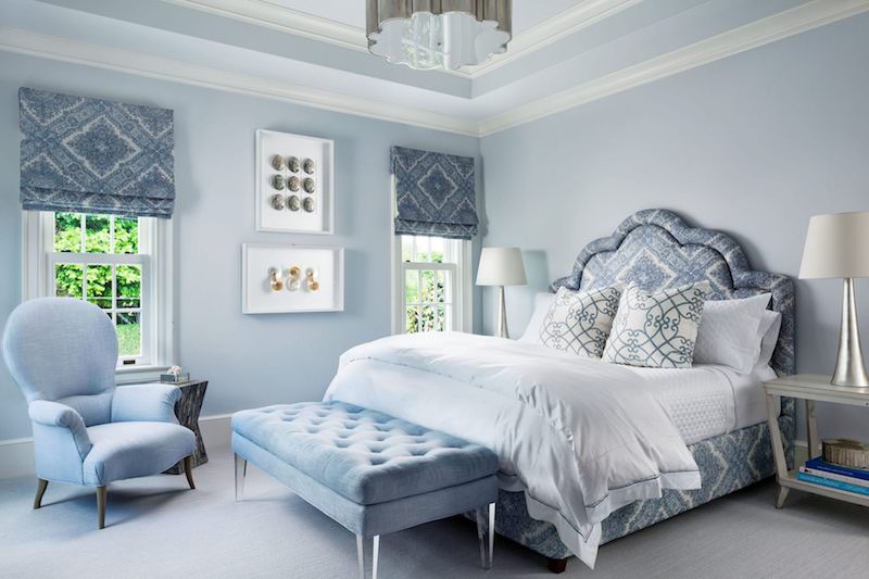 Shades of Blue Bedroom