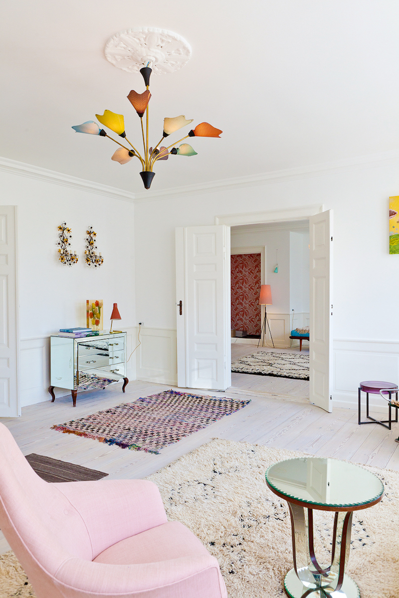 This Colorful Copenhagen Apartment is Actually a Gallery!