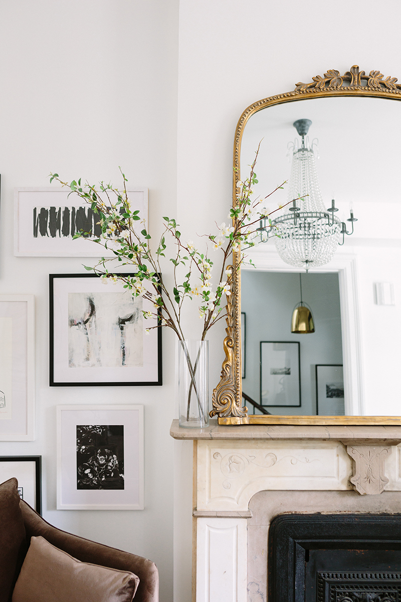 French-Inspired Living Room Decor