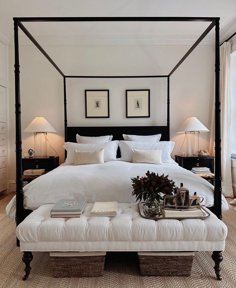 End of bed bench Modern Traditional @jyoungdesignhouse