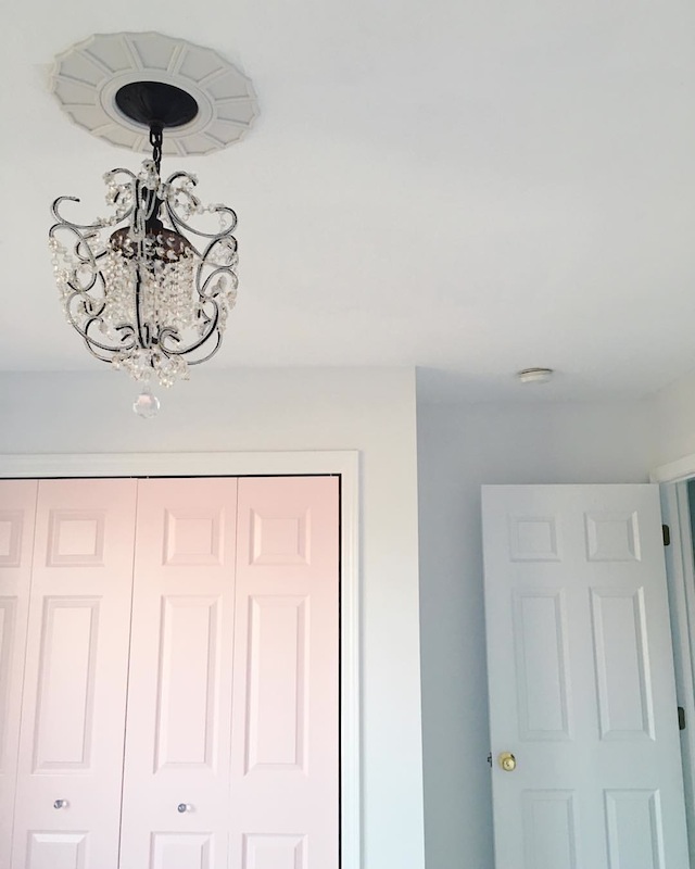 Soft pink closet doors via wendy correen