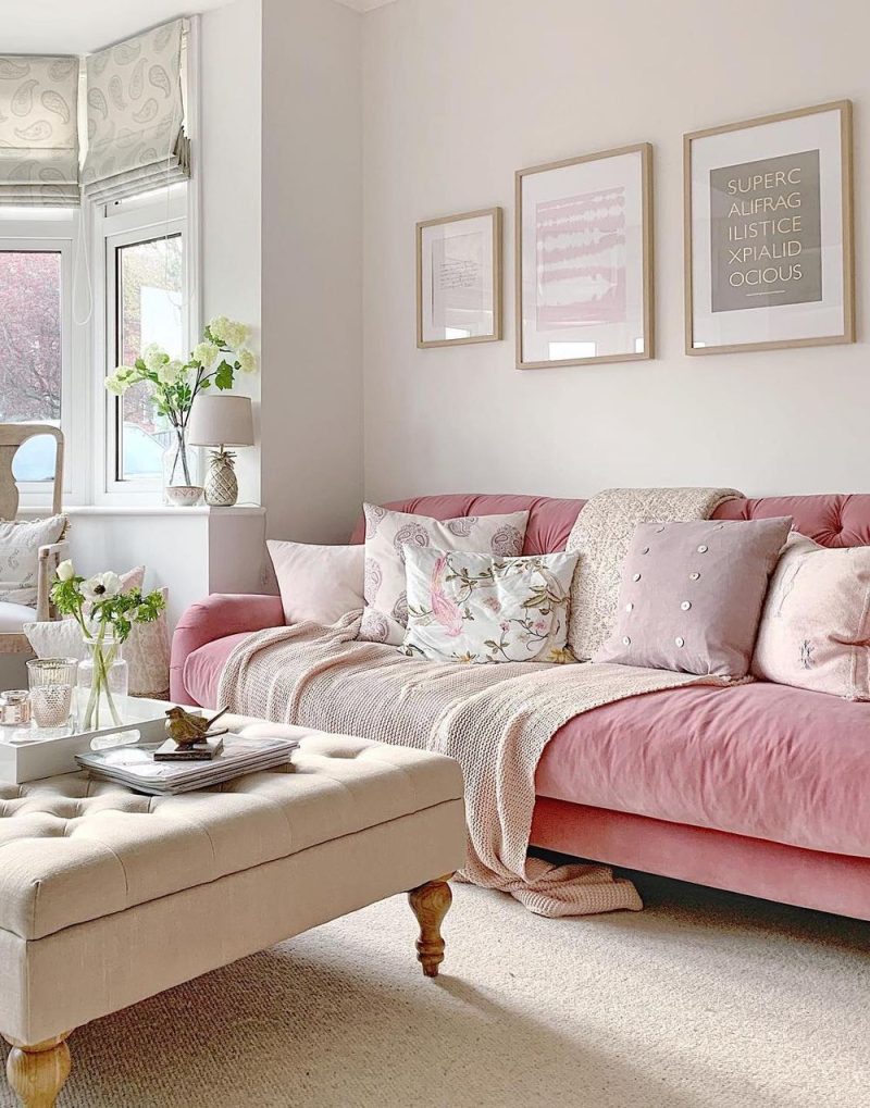 7 Fun Pink Sofa Living Room Ideas