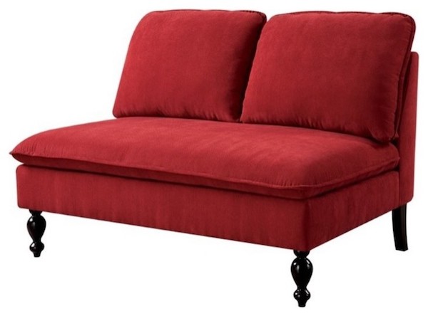 Red Sofa Loveseat