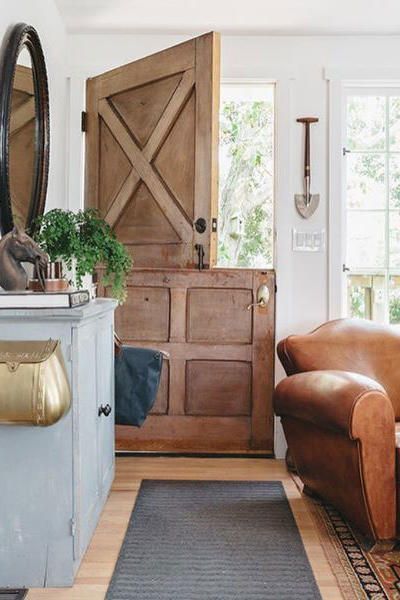 Rustic Wooden Dutch Door