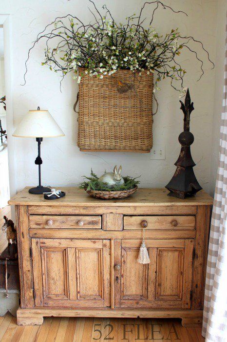 Rustic Wooden Sideboard