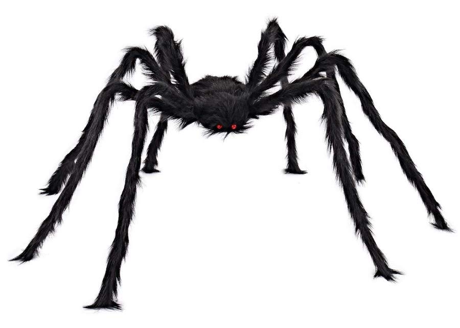 Affordable Halloween Decor - Giant Hairy Spider