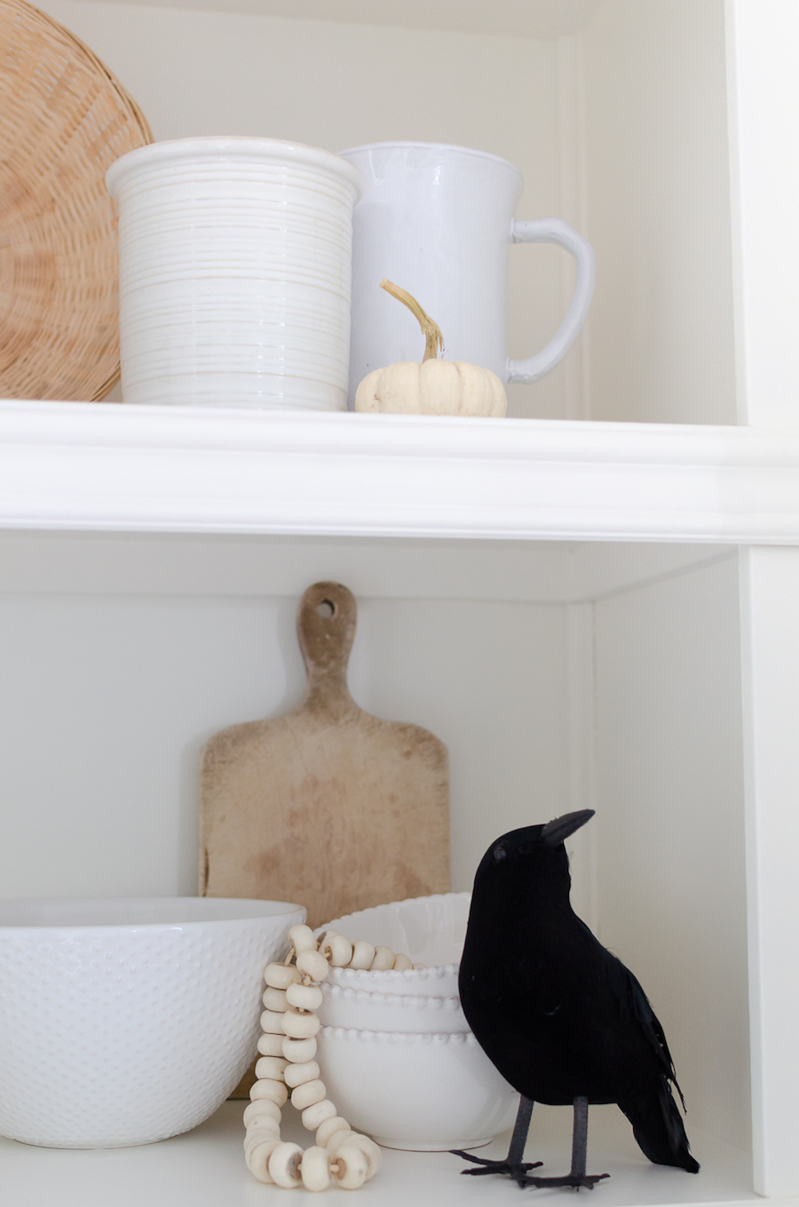 Halloween Decor Ideas Kitchen Shelving