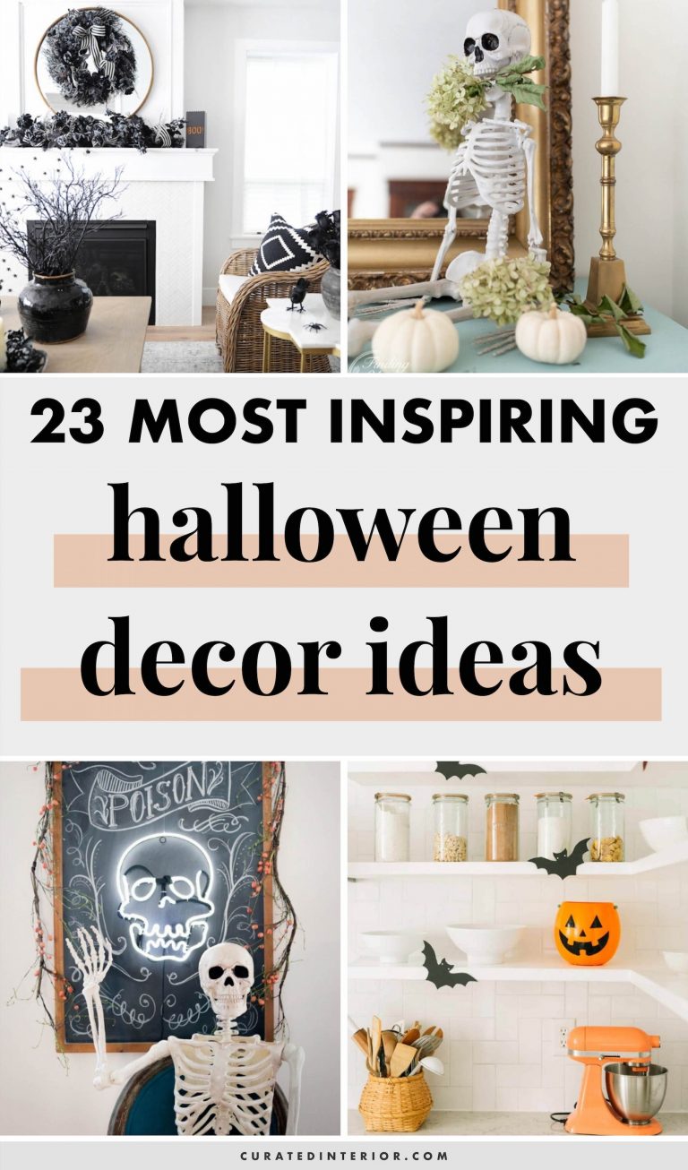 23 Chic, Yet Spooky Halloween Decor Ideas for the Home!