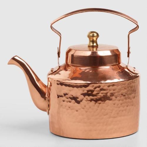 Affordable Fall Decorations Copper Tea Kettle