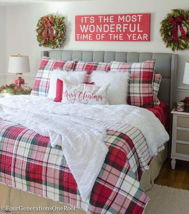 25 Christmas Bedroom Decor Ideas For A Cozy Holiday Bedroom