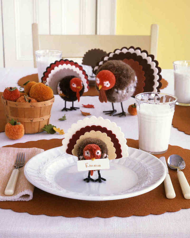 25 Awesome DIY Thanksgiving Place Card Ideas