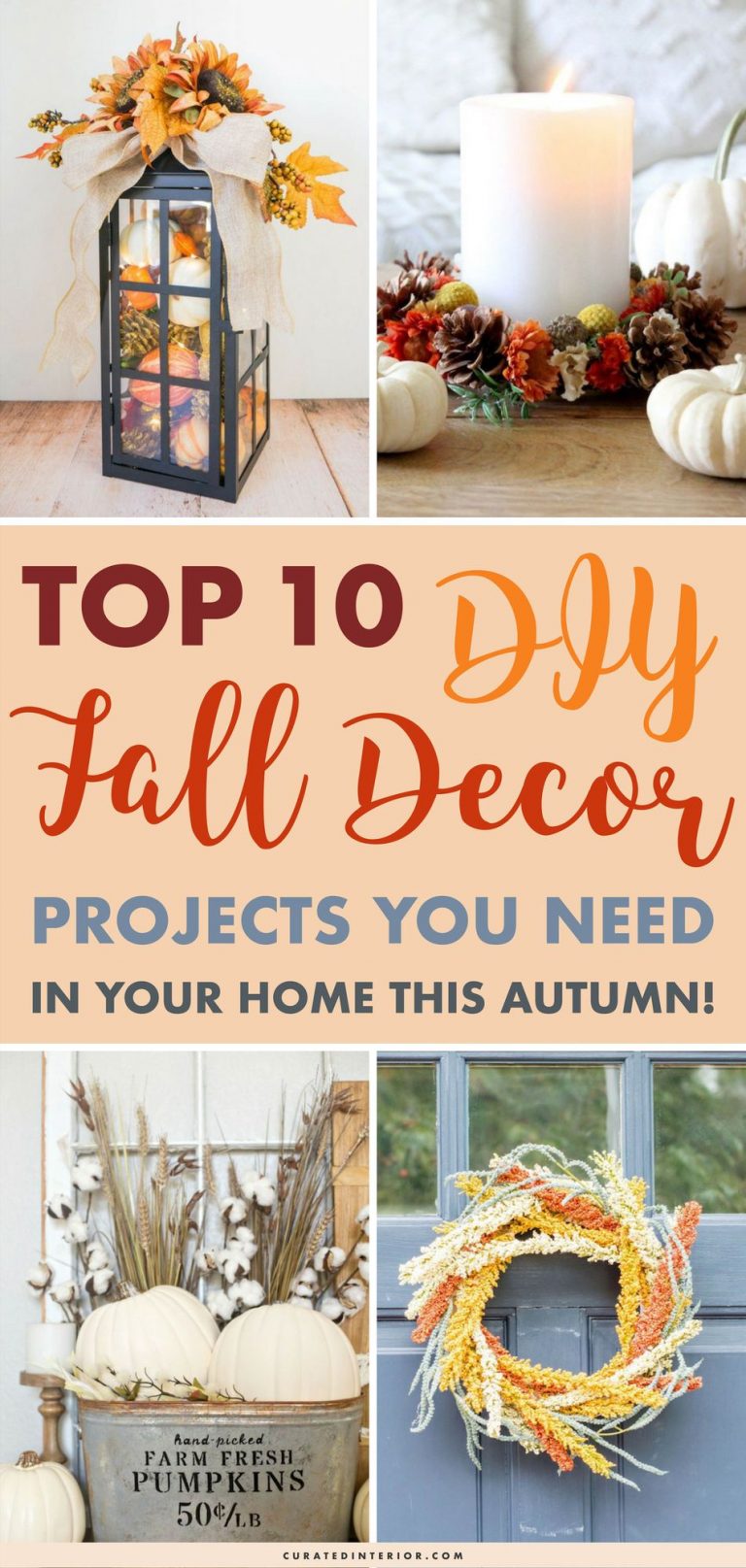 DIY Fall Decor: 10 DIY Autumn Projects You Can do at Home!