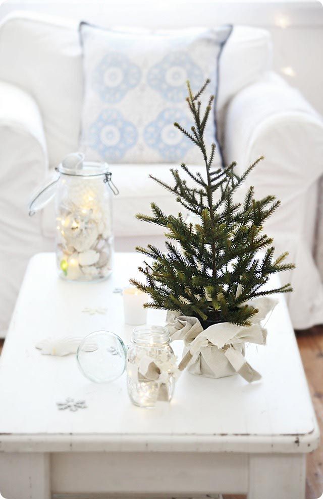 Beach Home Christmas Decor via abeachcottage