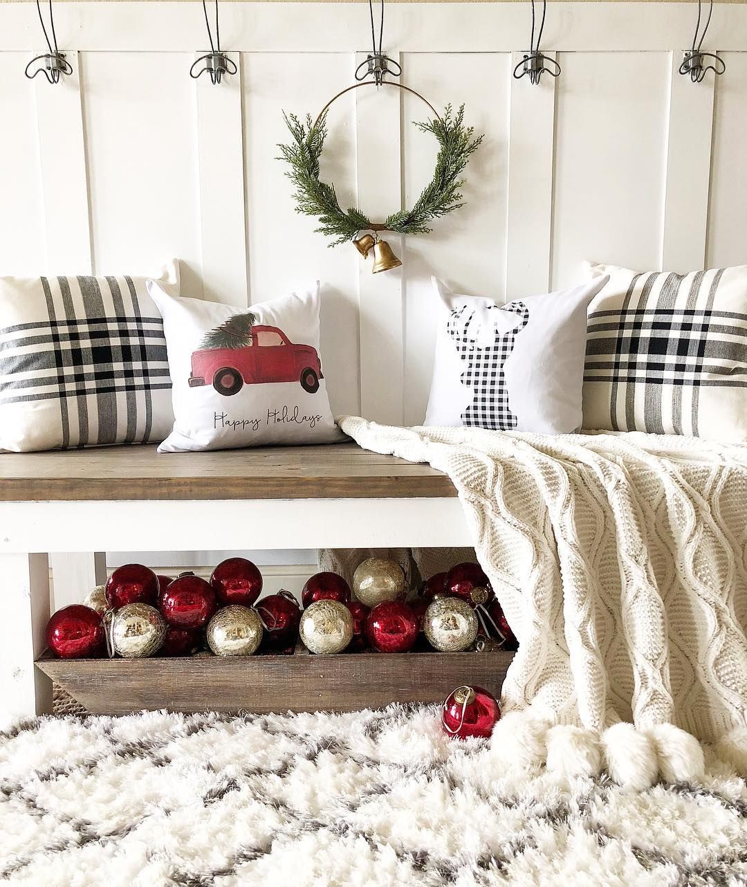 19 Amazing Christmas Entryway Ideas Farmhouse Style More