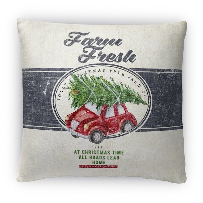 Farm Fresh Throw Pillow