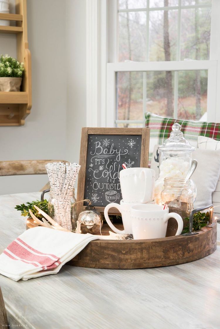 Hot cocoa tray via ninahendrick