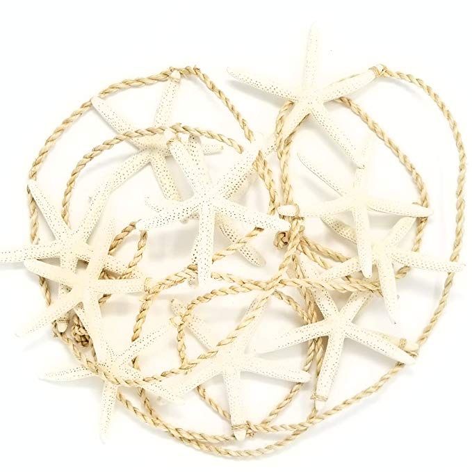 Starfish Garland for Christmas - Nautical Christmas Decor