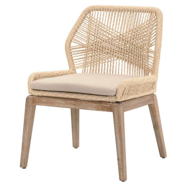 Coastal Rope Back Dining Chair