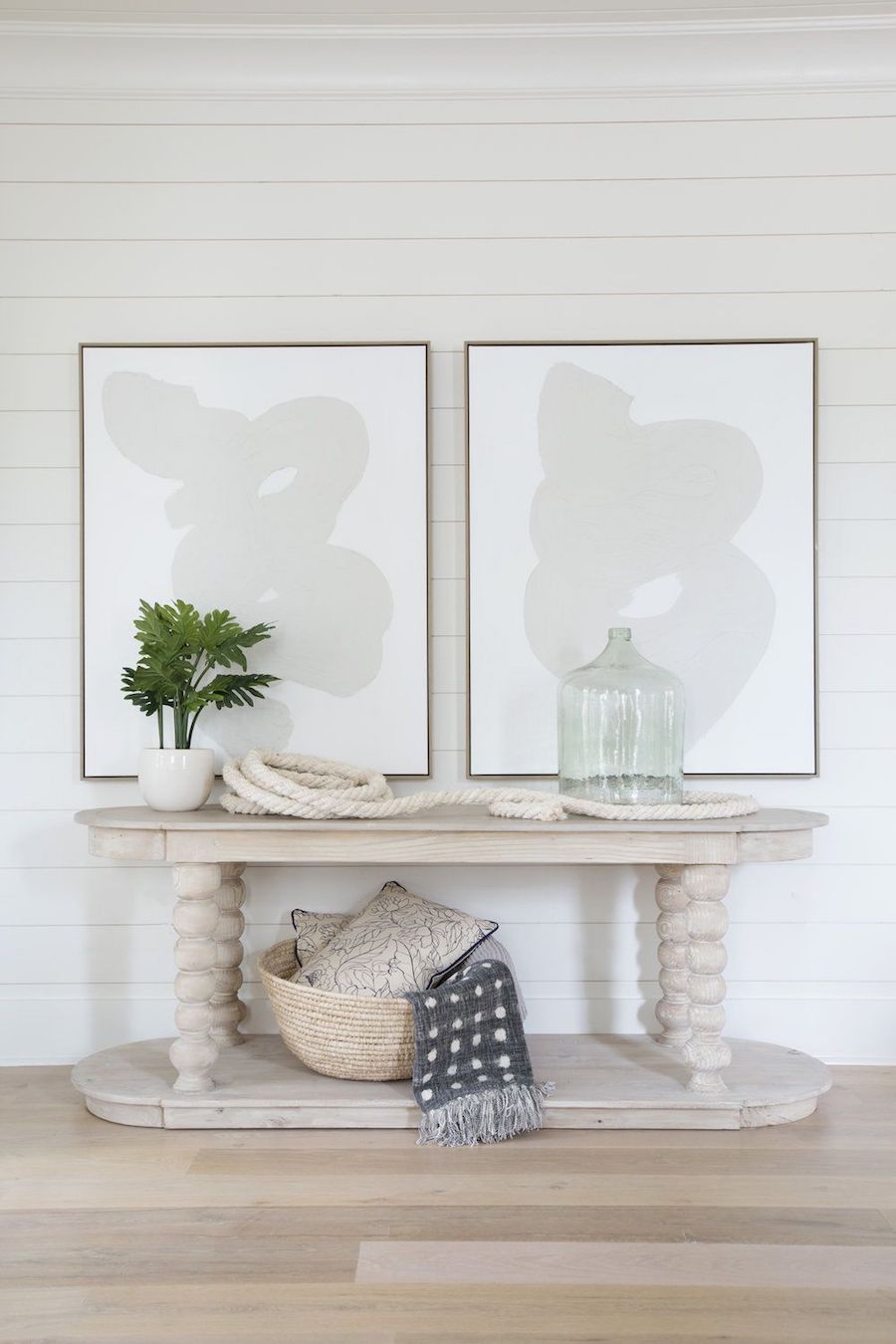 Coastal Rope Decor via Kate Marker Interiors