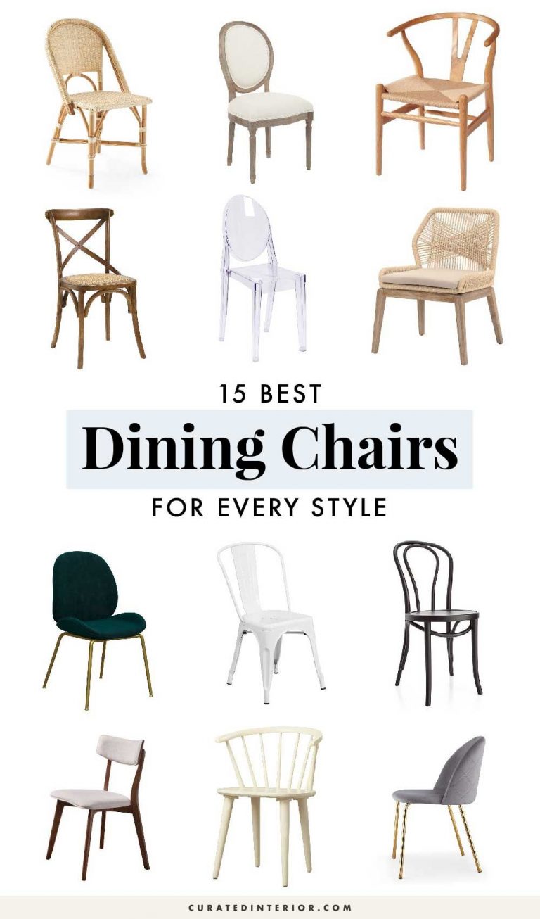 15 Perfect Dining Room Chairs According to Your Style