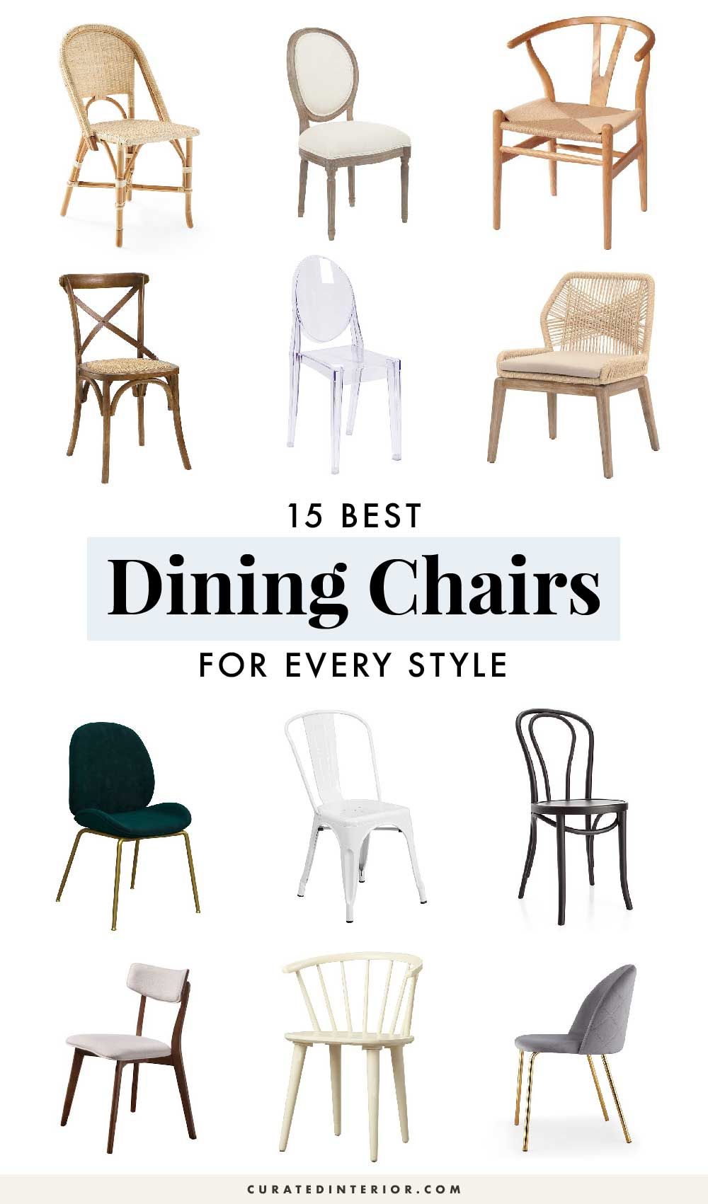 15 Perfect Dining Room Chairs According To Your Style