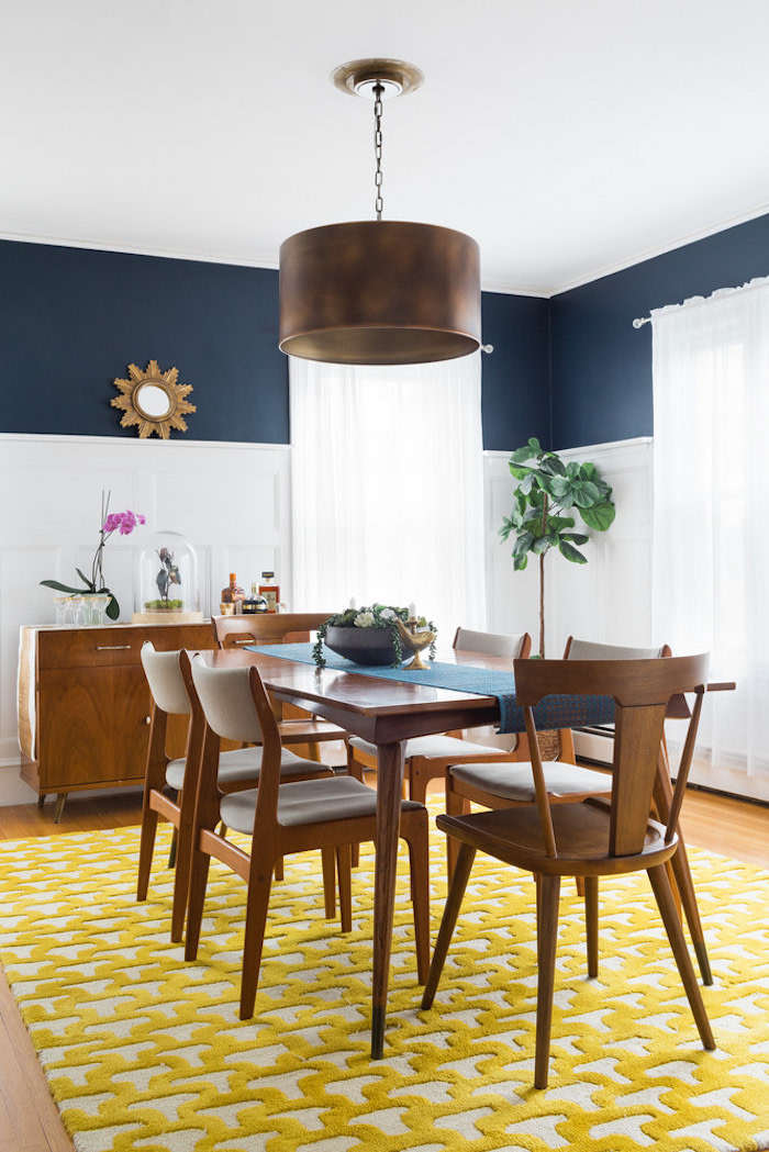 Mid-century Dining room chairs via Domino