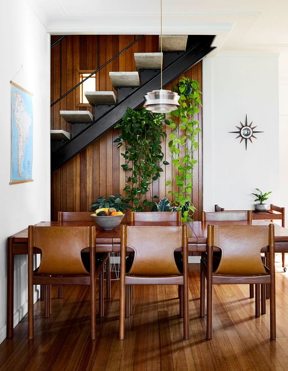 white leather dining room set