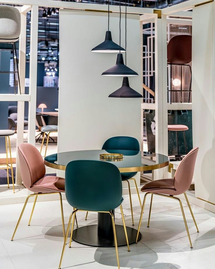 15 Modern Velvet Dining Chairs For The, Dining Room Set With Velvet Chairs