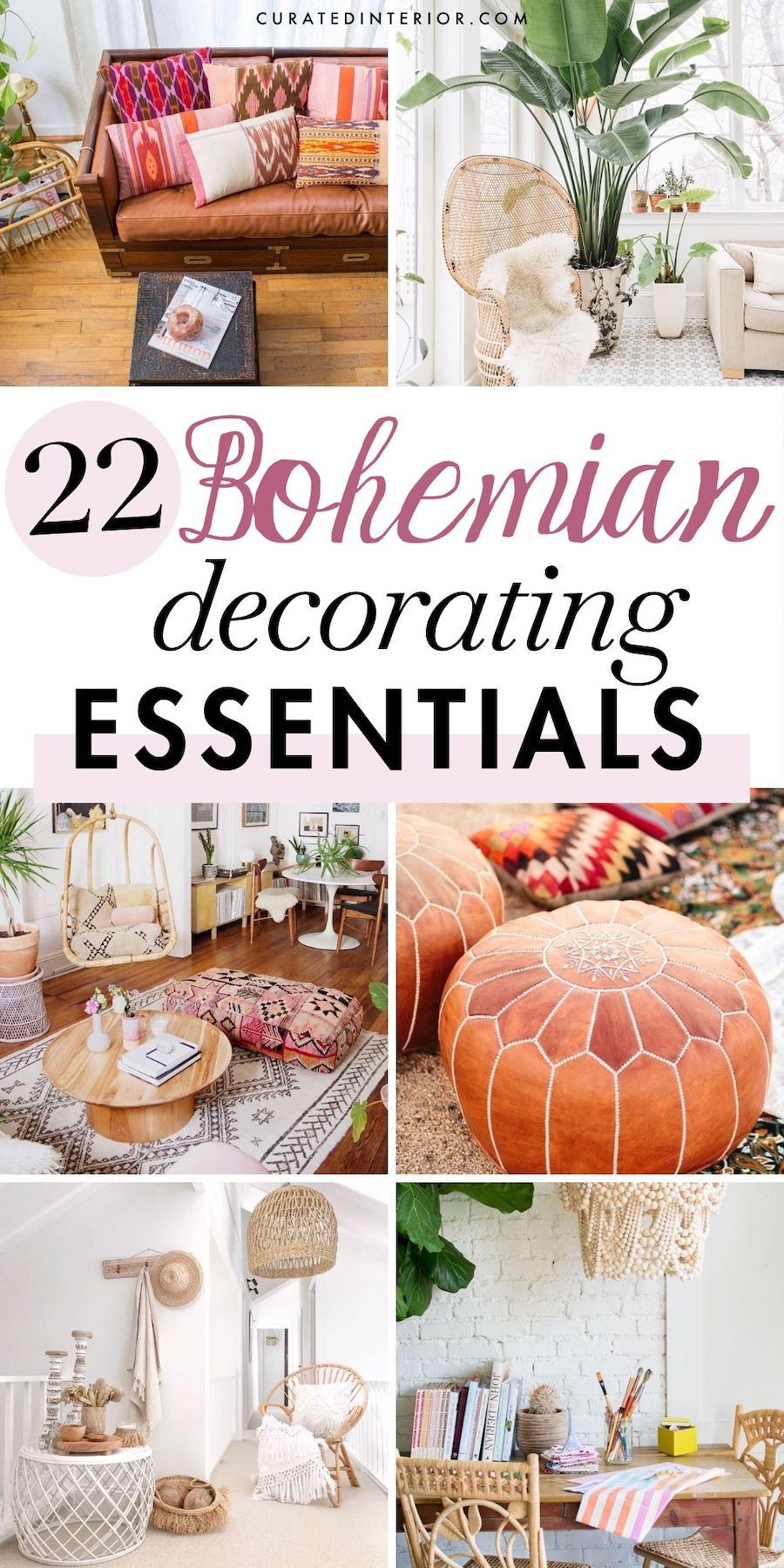 22 Bohemian Decor Essentials