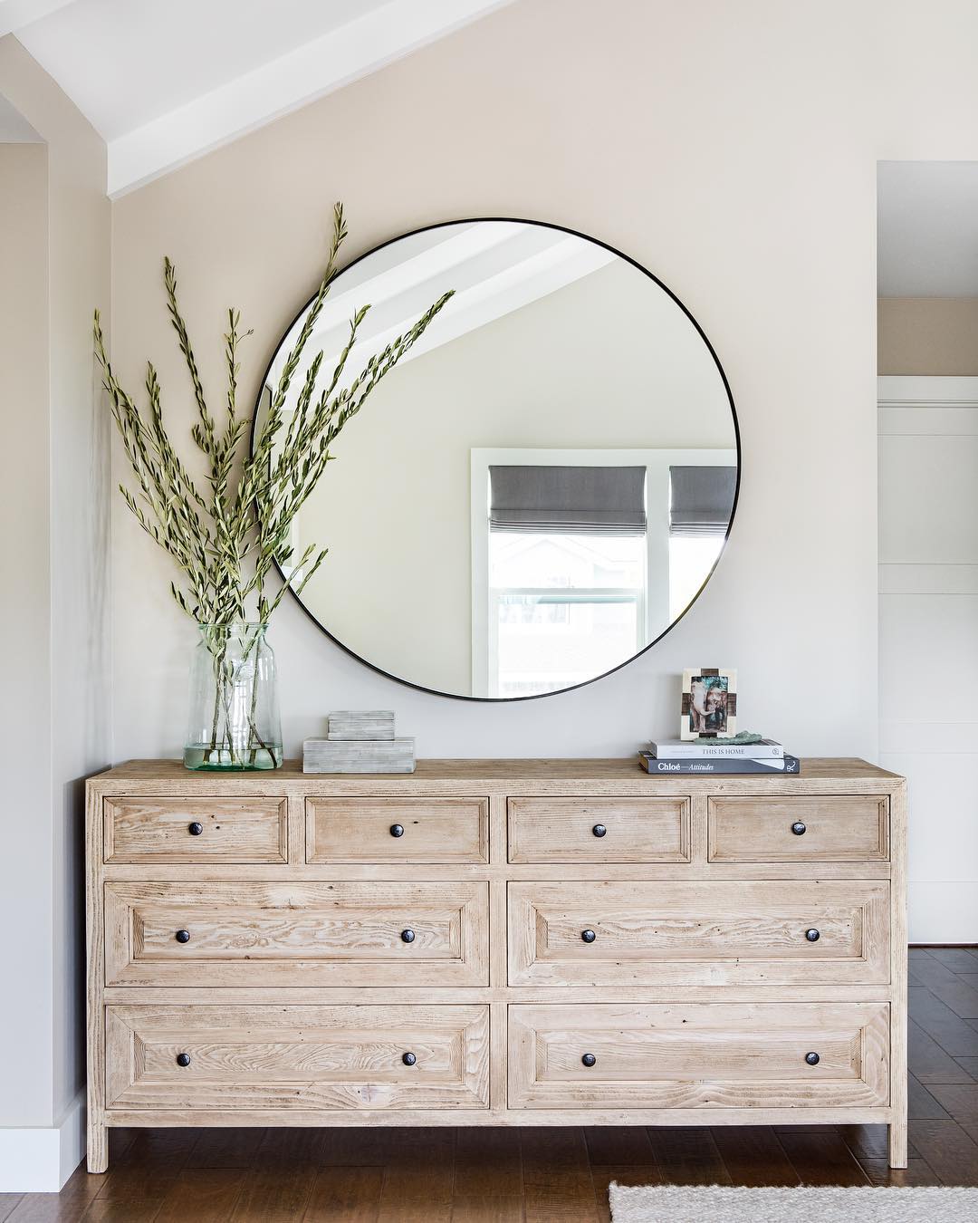 Long store dresser bedroom