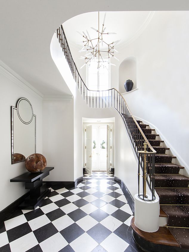 Entryway Foyer via lucyandcompany