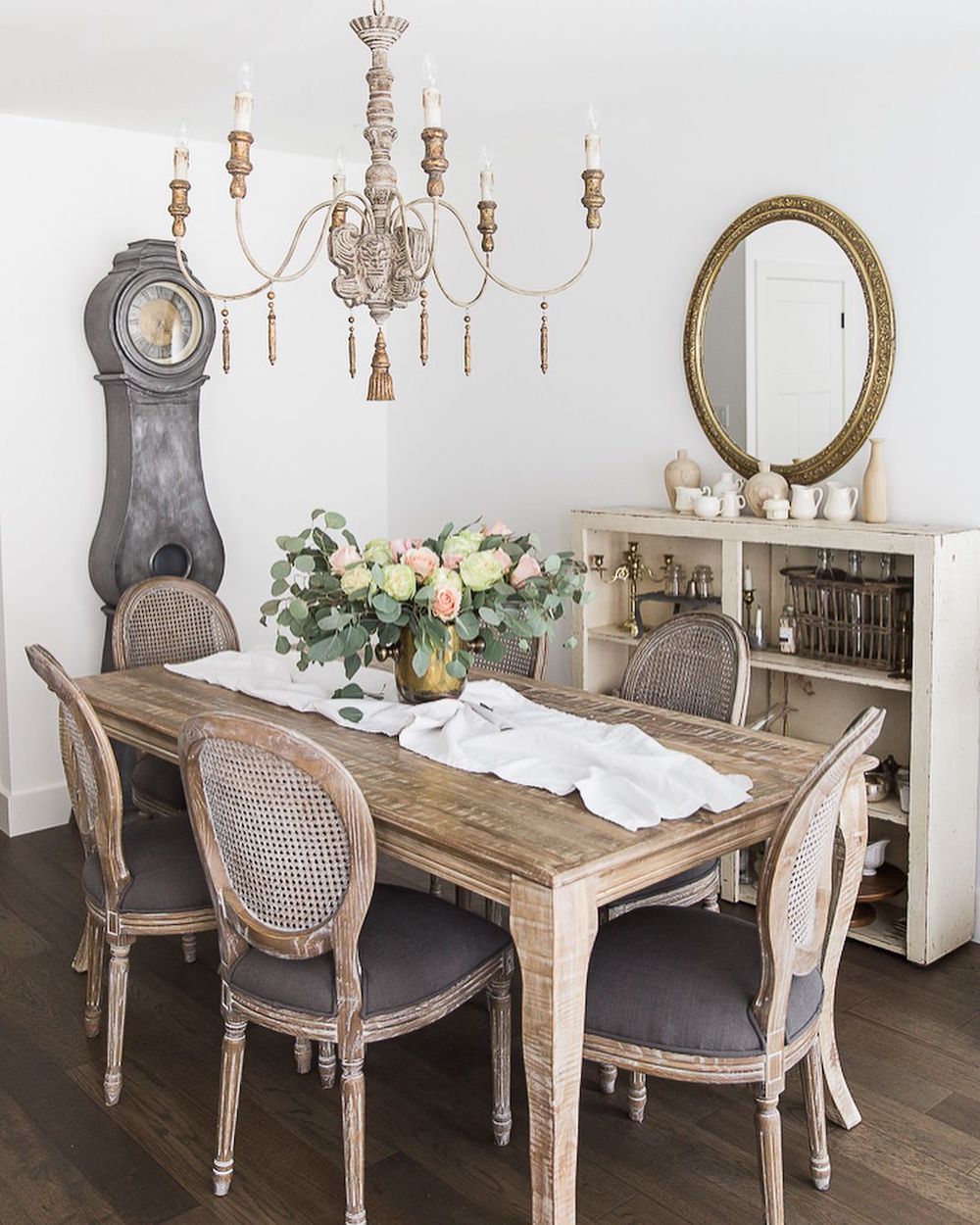 French Country Dining Room @somuchbetterwithage