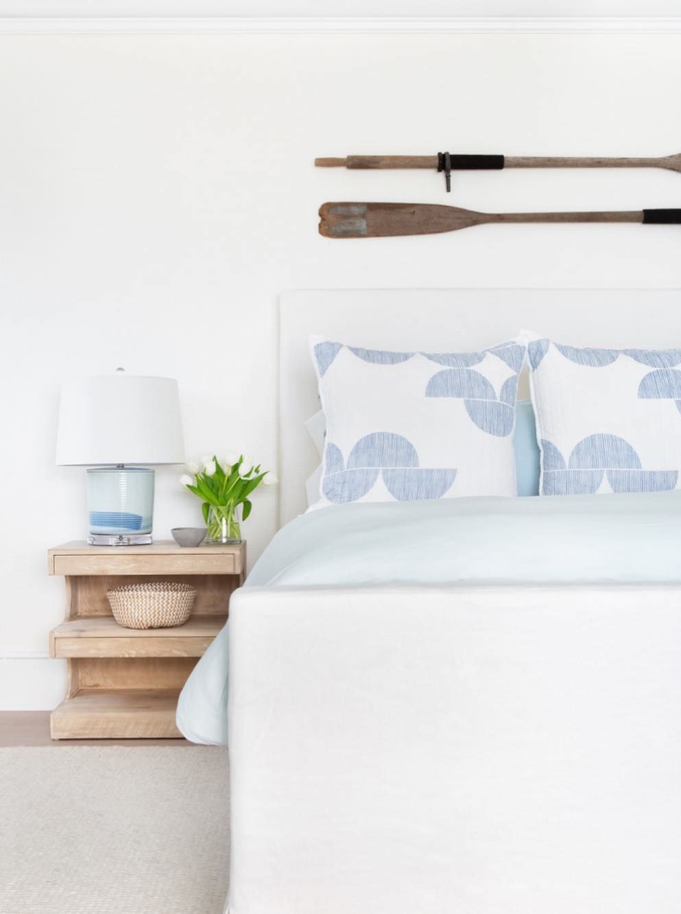 Coastal bedroom @changoandco