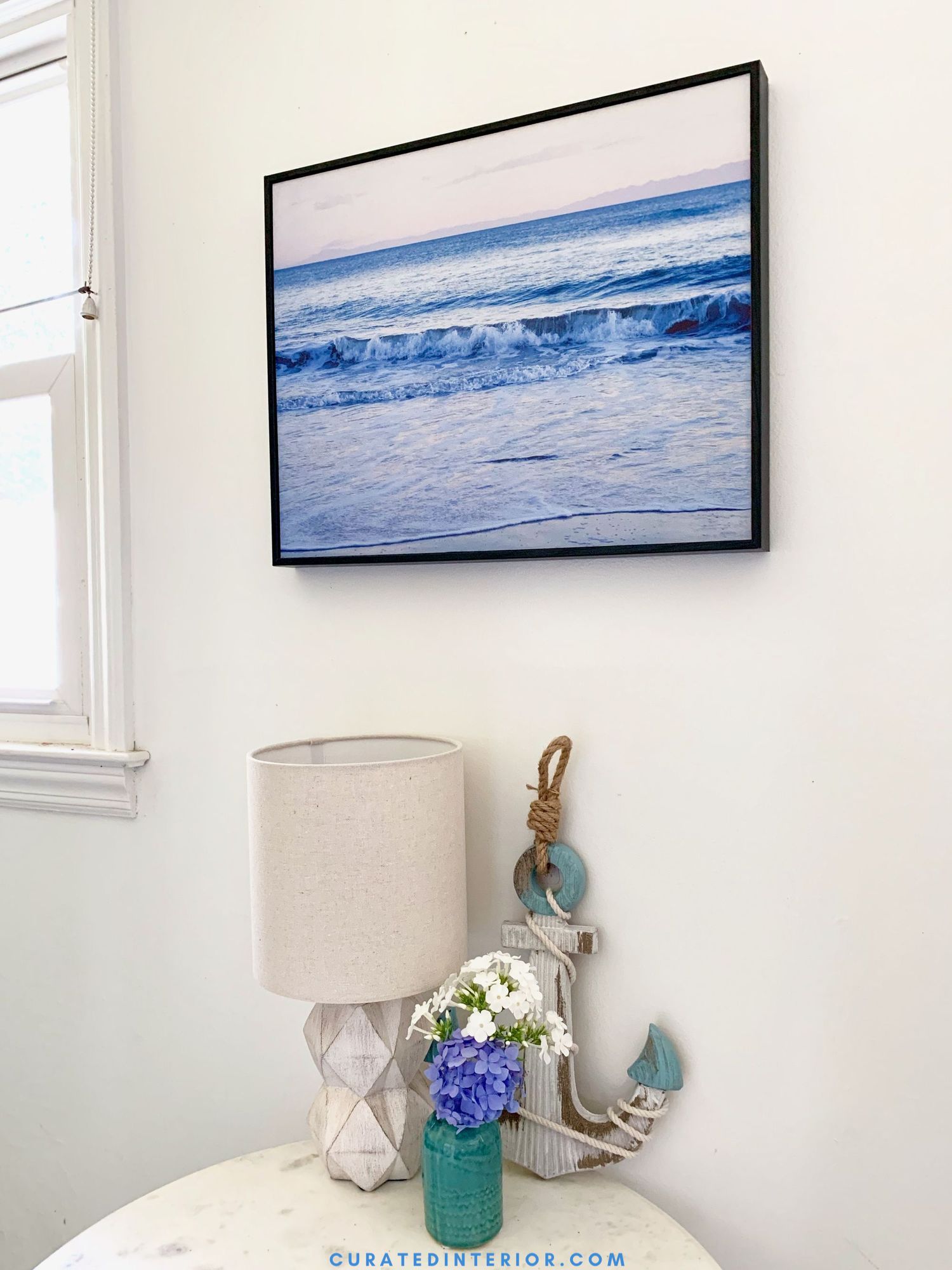 Breakfast Nook with Coastal Decorative Accents from Walmart