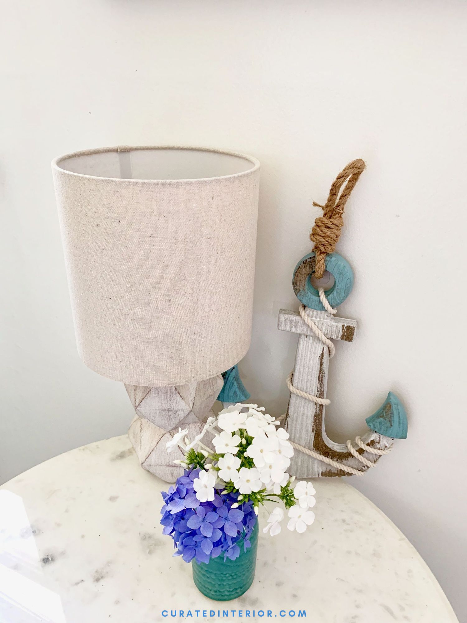 Breakfast Nook with Coastal Decor Accents from Walmart