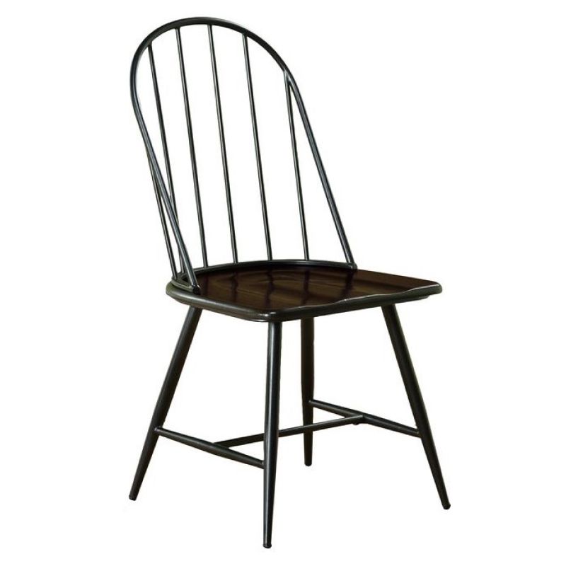 Essential Side Chairs - Modern Farmhouse Solid Wood Spindle Back Dining Chair