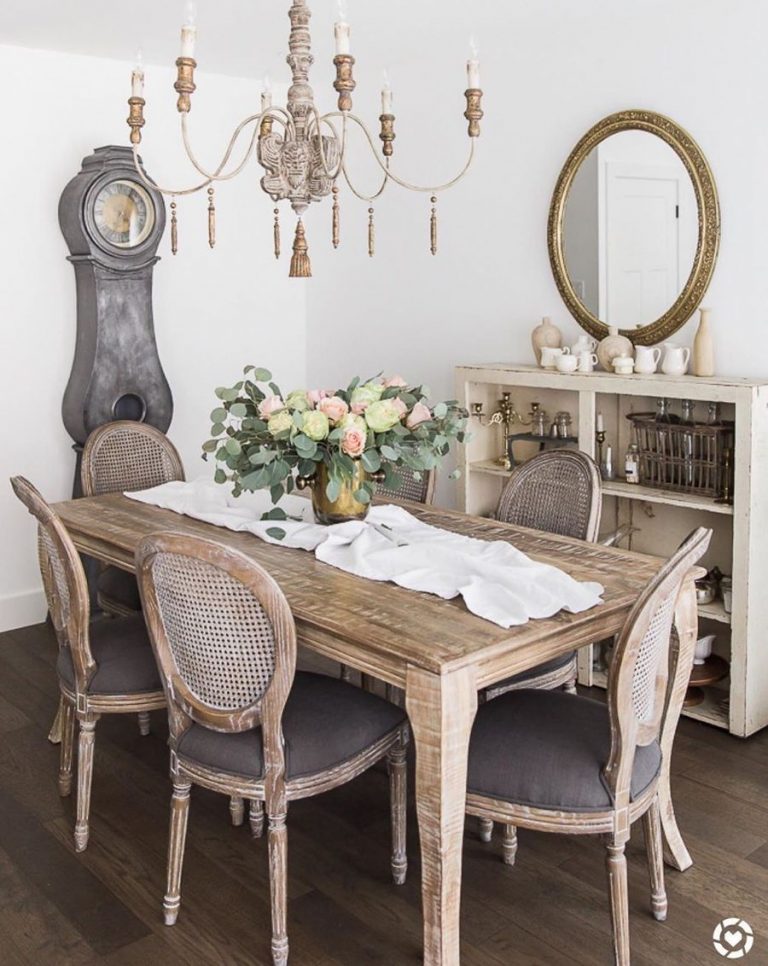 37 Charming French Country Dining Rooms