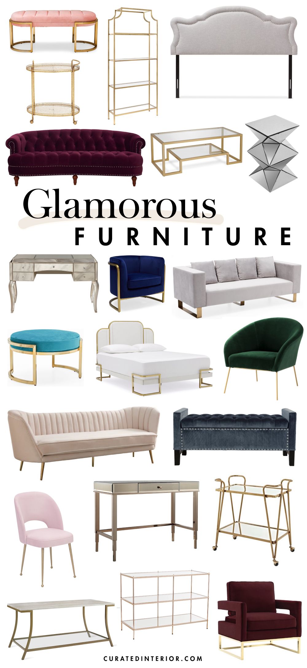 21 Glamorous Pieces of Furniture